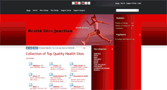 Desktop Screenshot of healthsitesjunction.com