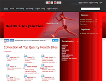Tablet Screenshot of healthsitesjunction.com
